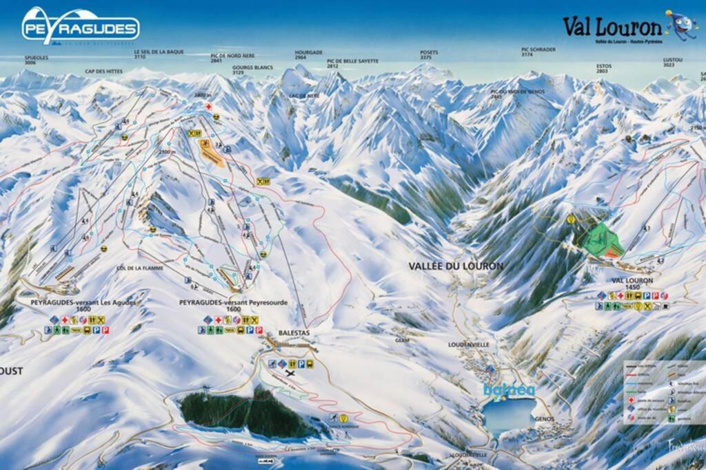 Appart Ac Balcon Neuf 2Chbrs- 6P - Pied Des Pistes 루덴빌 외부 사진